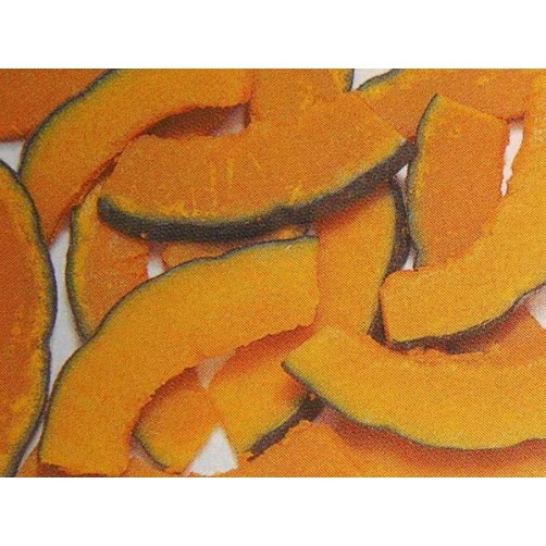 Frozen Boiled Japanese Pumpkin Slice Cut