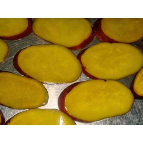 Frozen Boiled Sweet Potato Naname Slice Cut