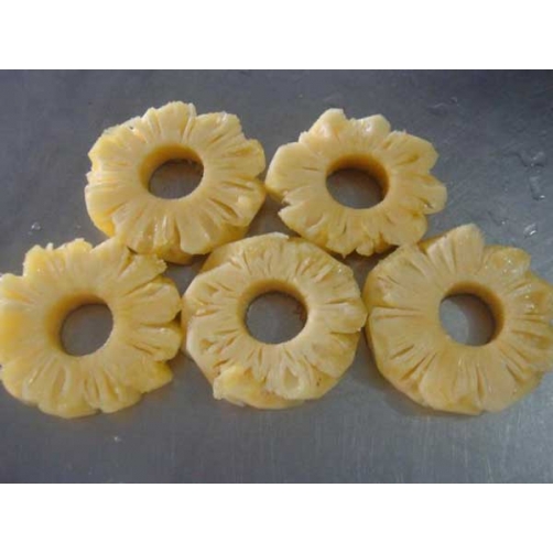 Frozen Pineapple slice round Cut