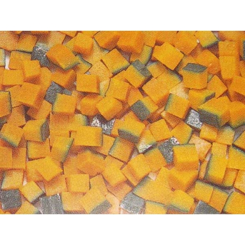 Frozen Boiled Japanese Pumpkin Dice Cut
